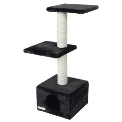 KERBL - Arbre a chat - VENUS SWEET 30 x 30 x 85 cm - Noir