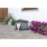 KERBL Niche extérieure en plastique pour chats ou chien Taille M - 75