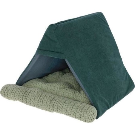 KERBL - Couchette pour chats - ANNE - 45 x 40 x 34 cm - Vert