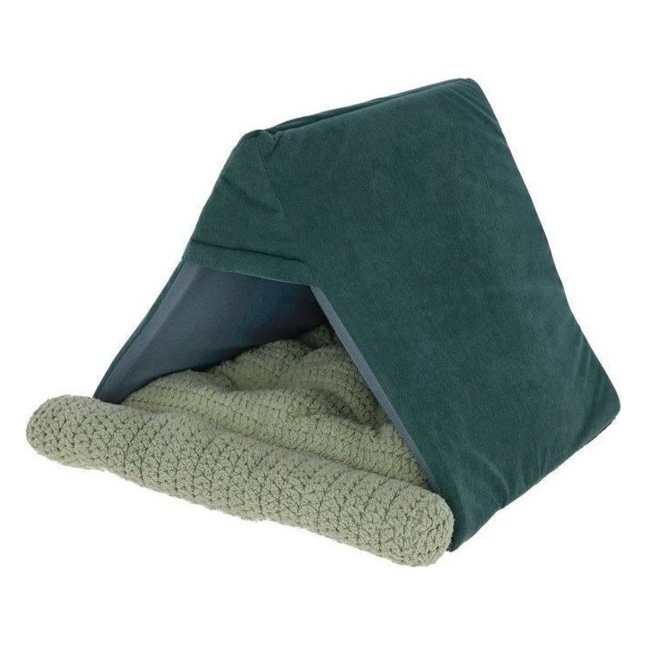 KERBL - Couchette pour chats - ANNE - 45 x 40 x 34 cm - Vert