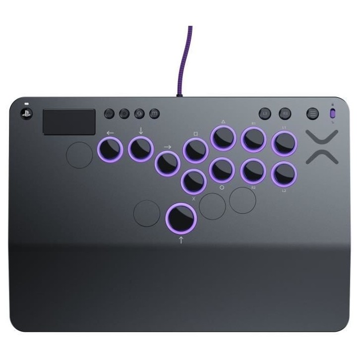 Manette de combat sans levier - Playstation - Victrix Pro KO Leverless Fight Stick - Gris Manette de combat sans levier - Playstation - Victrix Pro KO Leverless Fight Stick - Gris