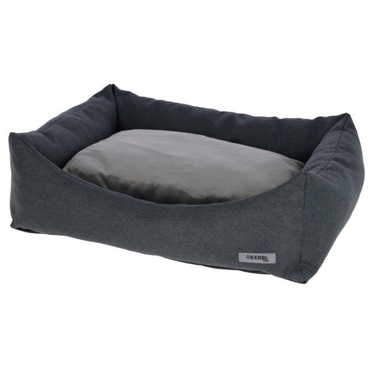 KERBL - Panier mémoire de forme - Platin Ortho - Gris - 80 x 60 x 25 cm