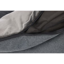 KERBL - Panier mémoire de forme - Platin Ortho - Gris - 80 x 60 x 25