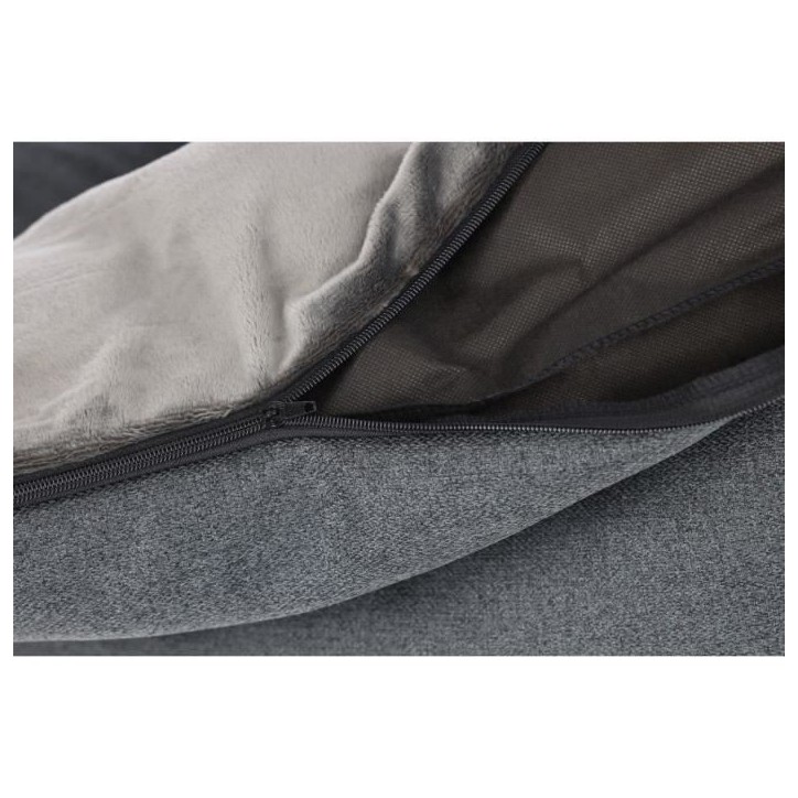 KERBL - Panier mémoire de forme - Platin Ortho - Gris - 80 x 60 x 25 cm