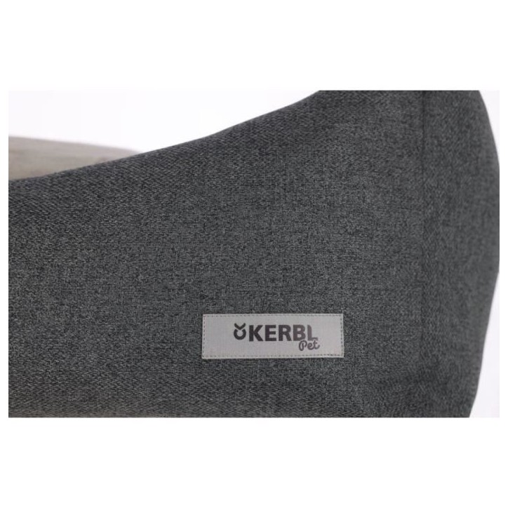 KERBL - Panier mémoire de forme - Platin Ortho - Gris - 80 x 60 x 25 cm
