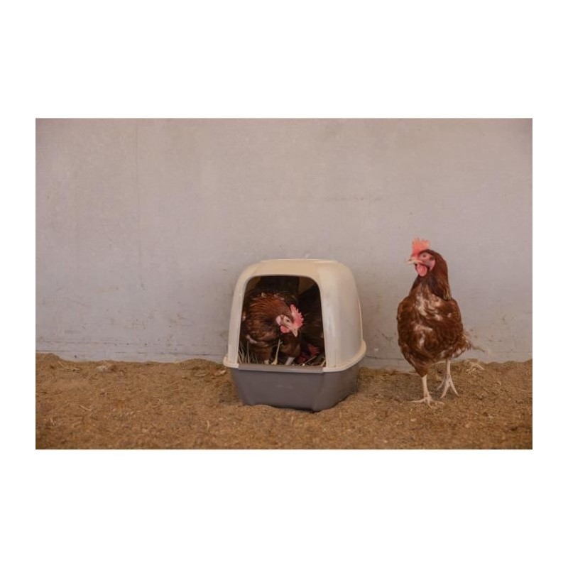 Pondoir pour poules - KERBL - 52 x 39 x 39 cm Pondoir pour poules - KERBL - 52 x 39 x 39 cm
