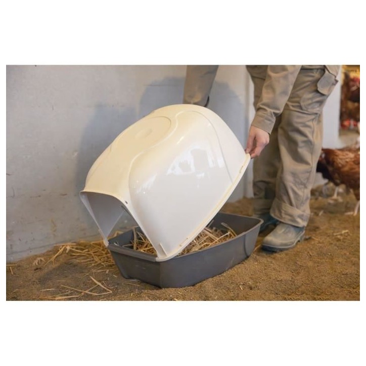 Pondoir pour poules - KERBL - 52 x 39 x 39 cm