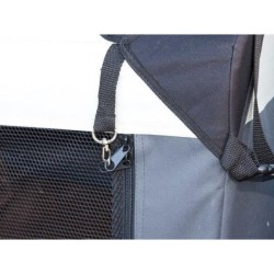 KERBL - Box de transport pour chien - JOURNEY - 81 x 58 x 58 cm - Gris