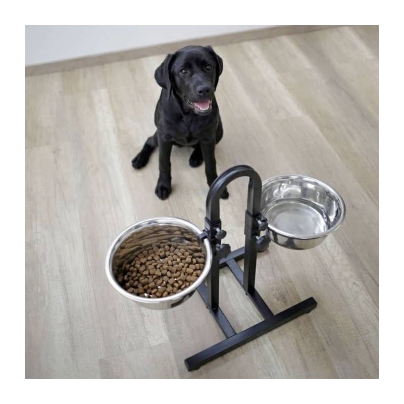 Gamelle pour animaux de compagnie TD Hauteur réglable Conception sép Gamelle pour animaux de compagnie TD Hauteur réglable Conception sép