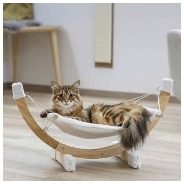 Kerbl Hamac pour chats Siesta Blanc 82591