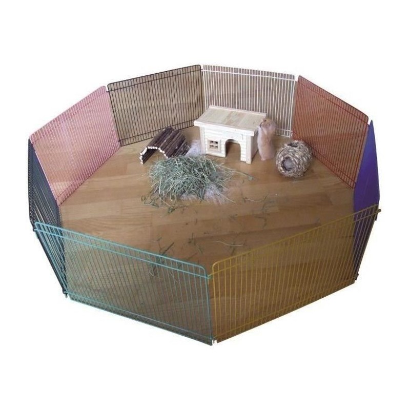 KERBL - Enclos 8 pieces 34x23cm - Pour hamster KERBL - Enclos 8 pieces 34x23cm - Pour hamster