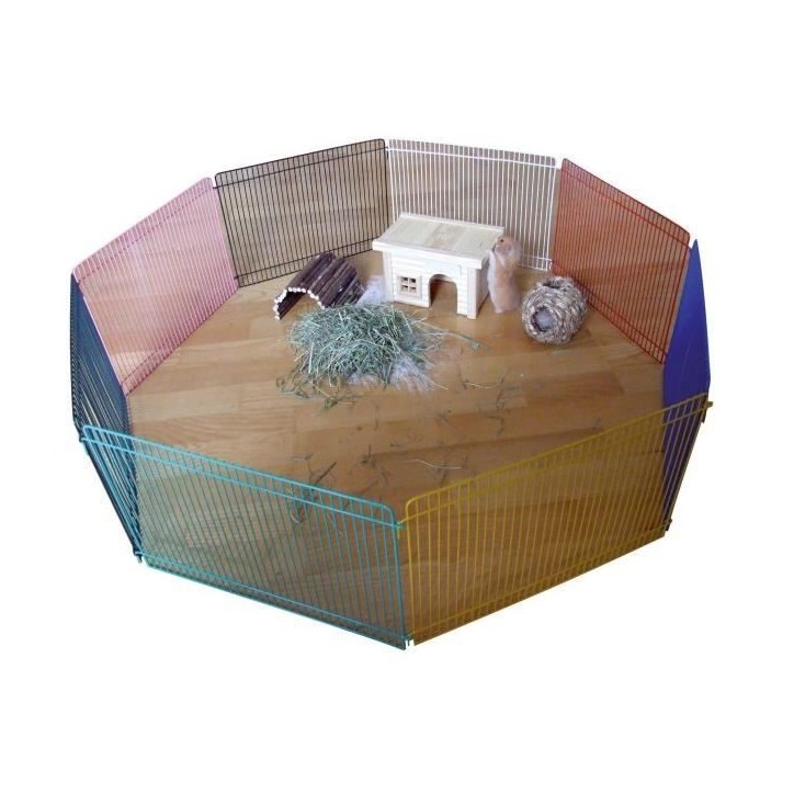 KERBL - Enclos 8 pieces 34x23cm - Pour hamster KERBL - Enclos 8 pieces 34x23cm - Pour hamster