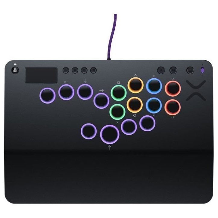 Manette de combat sans levier - Playstation - Victrix Pro KO Leverless Fight Stick - Gris Manette de combat sans levier - Playstation - Victrix Pro KO Leverless Fight Stick - Gris