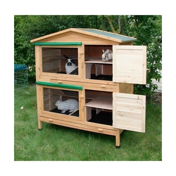 Kerbl Maison pour rongeurs Appartment 118 x 61 x 130 cm Bois