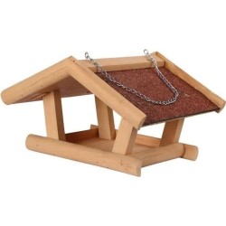 Mangeoire pour oiseaux - KERBL - Stubbs - Bois de qualité - 29x28x18c