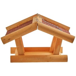 Mangeoire pour oiseaux - KERBL - Stubbs - Bois de qualité - 29x28x18c