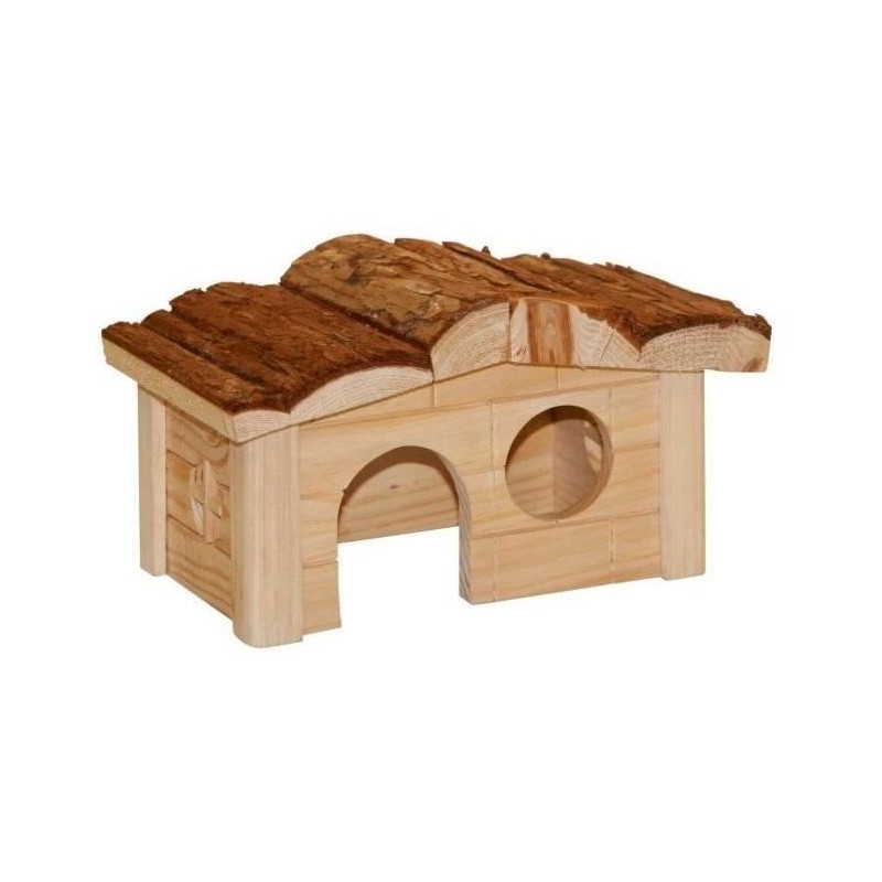 Maison pour petit rongeur - KERBL - Nature - 20 x 14 x 12 cm - KERBL Maison pour petit rongeur - KERBL - Nature - 20 x 14 x 12 cm - KERBL