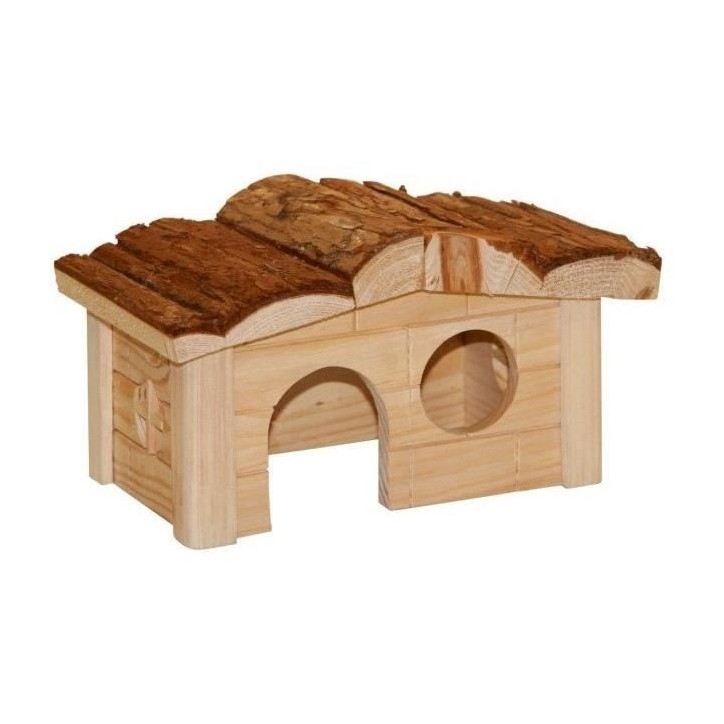 Maison pour petit rongeur - KERBL - Nature - 20 x 14 x 12 cm - KERBL