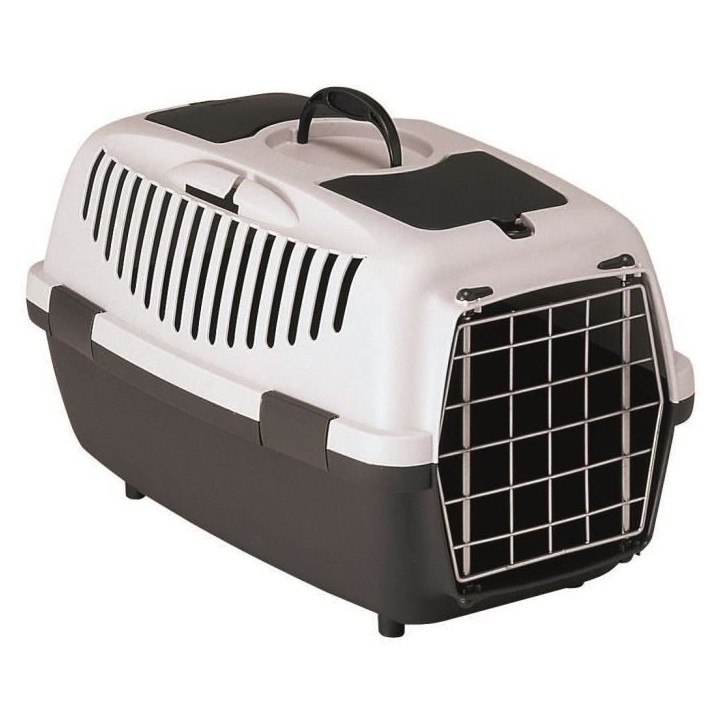 STEFANPLAST Box de transport Gulliver 48x32x31cm - Blanc - Pour chien