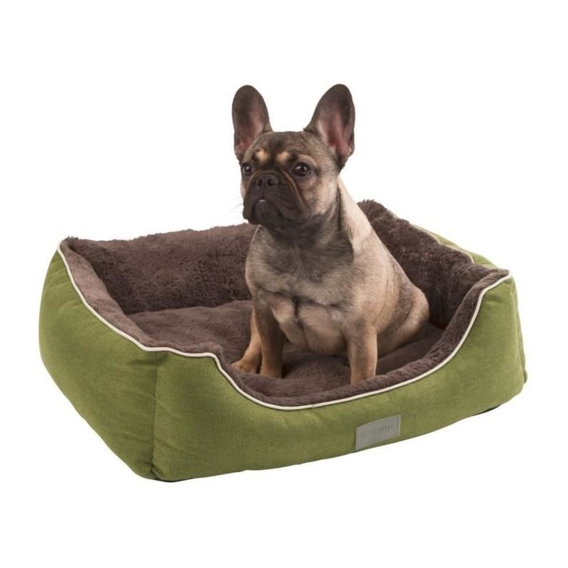 Corbeille - KERBL - Samuel - Gris/Gris foncé - 50 x 40 x 15 cm - Tiss Corbeille - KERBL - Samuel - Gris/Gris foncé - 50 x 40 x 15 cm - Tiss