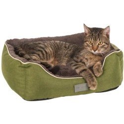 Corbeille - KERBL - Samuel - Gris/Gris foncé - 50 x 40 x 15 cm - Tiss