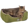 Corbeille - KERBL - Samuel - Gris/Gris foncé - 50 x 40 x 15 cm - Tiss