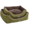 Corbeille - KERBL - Samuel - Gris/Gris foncé - 50 x 40 x 15 cm - Tiss