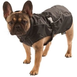 KERBL - Forks Manteau de Pluie pour Chien Noir Taille XL - 80626