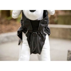 KERBL - Forks Manteau de Pluie pour Chien Noir Taille XL - 80626