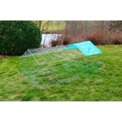KERBL - Enclos extérieur pour rongeur - Antifugue - 180 x 90 x 75 cm