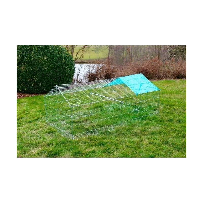 KERBL - Enclos extérieur pour rongeur - Antifugue - 180 x 90 x 75 cm KERBL - Enclos extérieur pour rongeur - Antifugue - 180 x 90 x 75 cm
