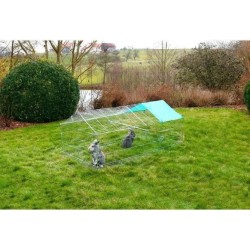 KERBL - Enclos extérieur pour rongeur - Antifugue - 180 x 90 x 75 cm