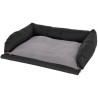KERBL - Coussin pour coffre - Gris/noir - 80x60cm