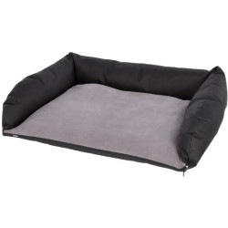 KERBL - Coussin pour coffre - Gris/noir - 80x60cm