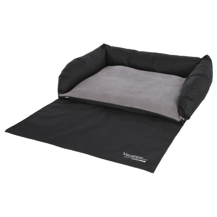 KERBL - Coussin pour coffre - Gris/noir - 80x60cm
