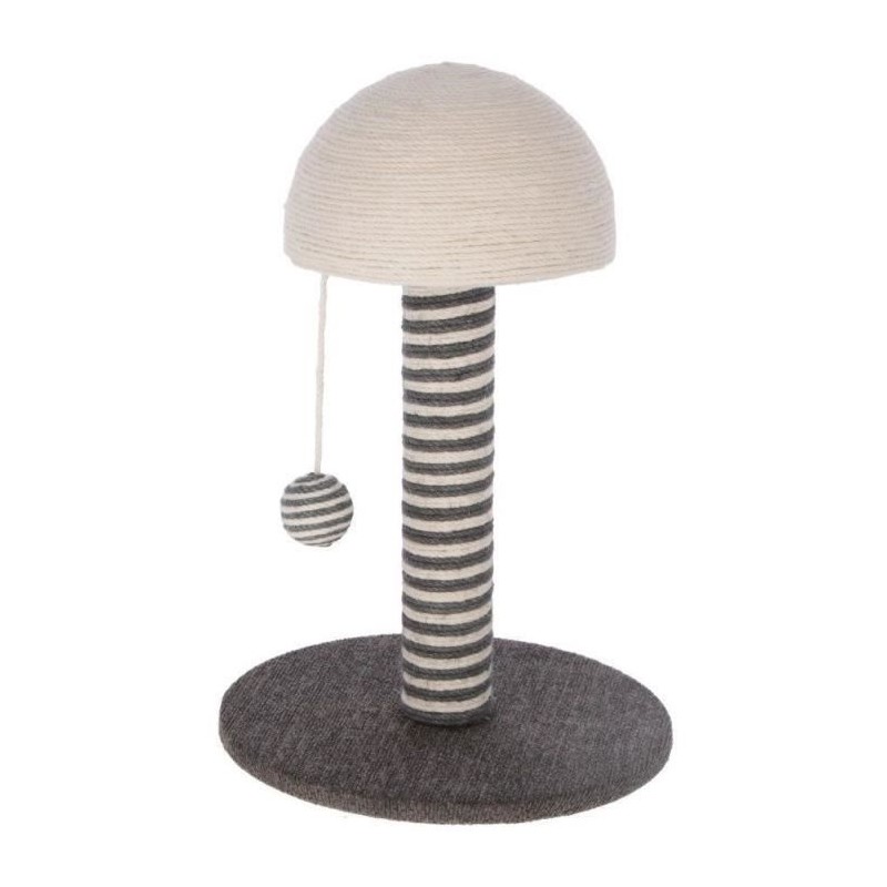 KERBL - Poteau griffoir pour chat - Tronc 42 cm - FUNGHI - Gris/blanc KERBL - Poteau griffoir pour chat - Tronc 42 cm - FUNGHI - Gris/blanc
