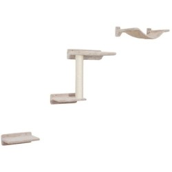 Mur d'escalade pour chat - KERBL - Zugspitze - 5 pieces - Sisal - Tiss
