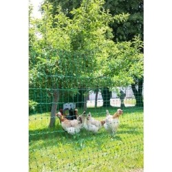 KERBL - Filet pour les poules 25 m - 106 cm - double pointe - vert - n