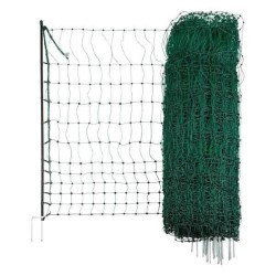 KERBL - Filet pour les poules 25 m - 106 cm - double pointe - vert - n