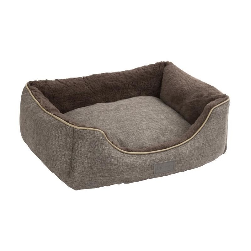 KERBL Panier corbeille Samuel - 50 x 40 x 15 cm - Argent et gris - Pou KERBL Panier corbeille Samuel - 50 x 40 x 15 cm - Argent et gris - Pou