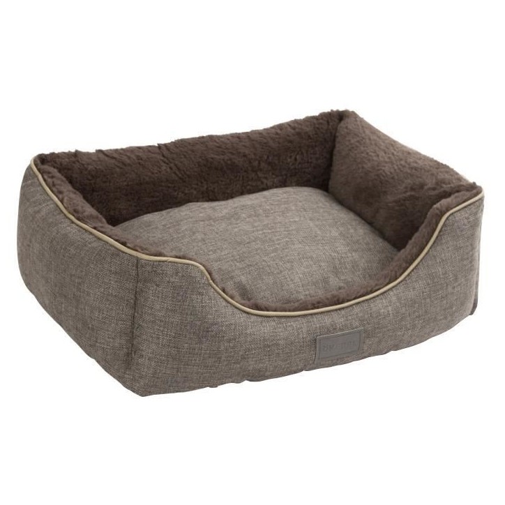 KERBL Panier corbeille Samuel - 50 x 40 x 15 cm - Argent et gris - Pour chien KERBL Panier corbeille Samuel - 50 x 40 x 15 cm - Argent et gris - Pour chien