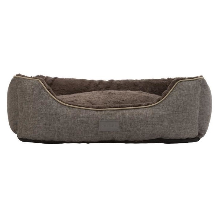 KERBL Panier corbeille Samuel - 50 x 40 x 15 cm - Argent et gris - Pour chien KERBL Panier corbeille Samuel - 50 x 40 x 15 cm - Argent et gris - Pour chien
