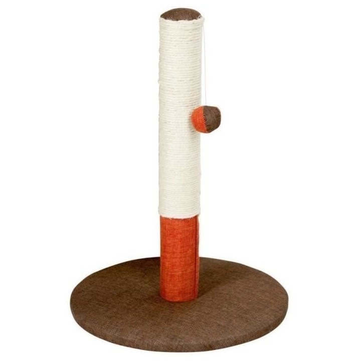 KERBL - Poteau griffoir pour chat - Tronc - 50cm - OPAL BASIC - Bordeaux/marron - Sisal