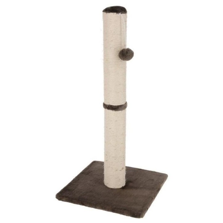Poteau Griffoir chat - 78cm - KERBL - Gris - Sisal