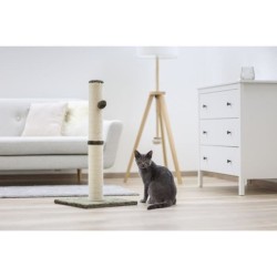 Poteau Griffoir chat - 78cm - KERBL - Gris - Sisal