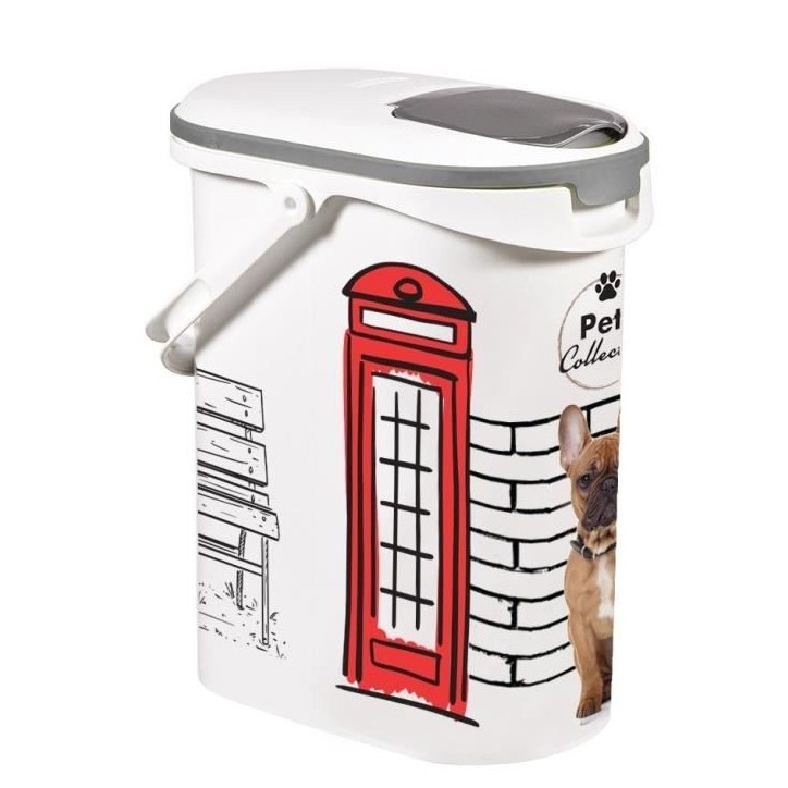 Conteneur a croquettes CURVER - 10L/4 kg - PETS COLLECTION - Pour chien