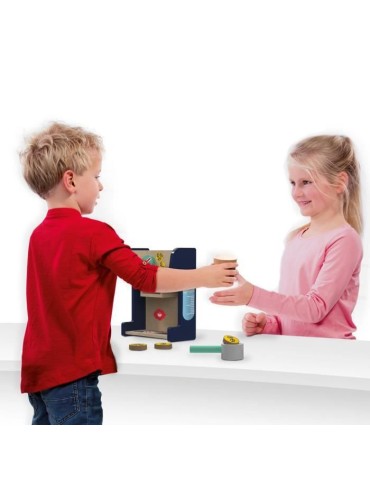 Kit de jeu de café en bois SES CREATIVE Petits pretenders - Des 3 ans