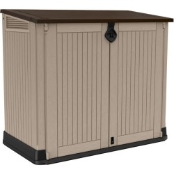 Coffre de rangement extérieur KETER en résine 880 litres Beige et ma