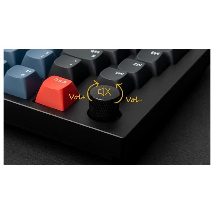 Clavier mécanique gamer - Switch mécanique Brown - KEYCHRON Q10 - ANSI - Rétroéclairage RGB Clavier mécanique gamer - Switch mécanique Brown - KEYCHRON Q10 - ANSI - Rétroéclairage RGB