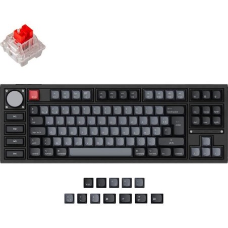Clavier mécanique gamer - Switch mécanique Red - KEYCHRON Q3 Pro SE - ANSI - Rétroéclairage RGB